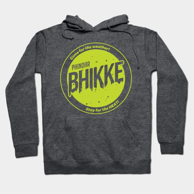 B.H.I.K.K.E. Phindar Green Hoodie by One Shot Podcast